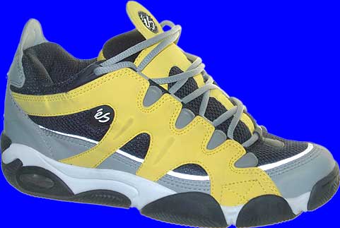 es scheme skate shoes yellow